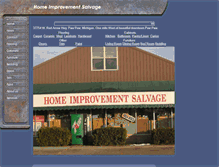 Tablet Screenshot of homeimprovementsalvage.com